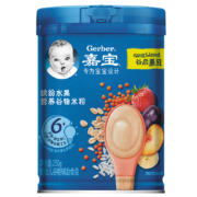 嘉宝（GERBER）婴儿宝宝婴幼儿儿童营养辅食米粉 米糊 含铁 高铁 【6月+】缤纷水果250g