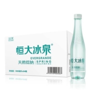 88vip:恒大冰泉长白山天然低钠矿泉水500ml*24瓶*3件