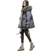 LA CHAPELLE HOMME 女士棉服外套 214DM9909