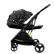 酷贝乐（coballe） 婴儿推车可坐可躺轻便折叠双向高景观婴儿车新生儿宝宝bb手推车 Nebula-太空之旅(尊享黑)