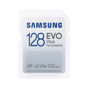 三星（SAMSUNG）128GB SD存储卡U3 V30读速130MB/s高速数码相机内存卡