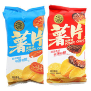 徐福记 原味黄瓜番茄烧烤薯片9包