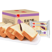 泓一 紫米面包 紫米夹心面包吐司营养早餐代餐饱腹手撕面包400g