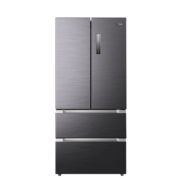 美的(Midea)19分钟急速净味528升变频法式四门多门冰箱大容量家用智能冰箱BCD-528WFPZM(E) 【508升级款】