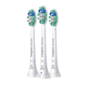 飞利浦（PHILIPS） 电动牙刷头适配HX6730/HX6511/HX6761/3226 HX9023 牙菌斑预防型3支装
