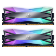 威刚XPG 龙耀 D60 16G（8G*2）DDR4 3600 电竞RGB内存条