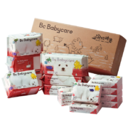babycare山海经限量高定纸品礼盒 绵柔巾乳霜纸礼盒婴儿加厚绵柔巾 15包装