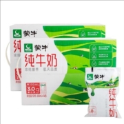 京东特价app、需购券：蒙牛 纯牛奶新鲜日期 百利包1提*16袋