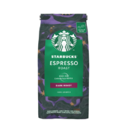 星巴克（Starbucks）深度烘焙咖啡豆浓缩烘焙黑咖啡200g可做20杯 乌拉圭进口咖啡豆
