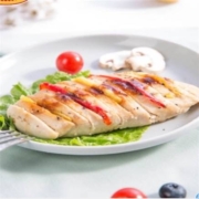 Tyson 泰森 去皮鸡大胸1kg*3件+青花椒半鸡400g（低至17.48元/件）