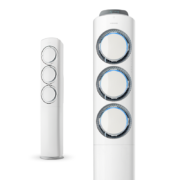 三星(SAMSUNG)38-50㎡适用 新三级能效 3匹全直流变频 离子除菌 冷暖圆柱空调柜机立式 以旧换新KFR-72L/EMD3