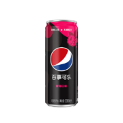 百事可乐 无糖树莓味碳酸饮料汽水细长罐 330ml*12罐饮料整箱百事出品