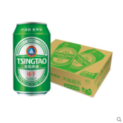 88VIP：TSINGTAO 青岛啤酒 清爽纯干 330ml*24罐*4件