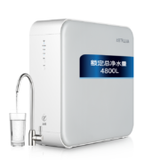 沁园（TRULIVA）小白鲸400G净水器 厨下家用台下直饮RO反渗透无桶大通量净水机1.2L/分钟  KRL3913