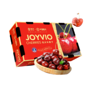 PLUS会员：JOYVIO 佳沃 智利进口车厘子 JJJ级 5kg礼盒装 果径约30-32mm