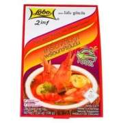 泰国进口，乐煲 泰国式冬阴功汤料包 减辣版 100g*3包
