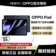 OPPO Pad平板电脑全新正品骁龙旗舰芯学习网课办公游戏OPPO平板【12月18日发完】