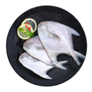 三都港 东海银鲳鱼450g 3条装 平鱼 深海鱼 海鲜水产 生鲜 鱼类 健康轻食