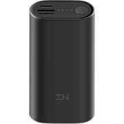 ZMI紫米10000mAh迷你移动电源PD30W快充小巧便携充电宝适用于红米/iPhone14/13Pro Max等 QB818黑