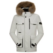 LAFUMA乐飞叶户外鹅绒工装派克羽绒服男 LMJU0DH63 天青百G0 180/100A(（50）