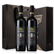 AUSWAN CREEK 天鹅庄 南澳1号精选西拉 干红葡萄酒 750ml*2瓶礼盒装