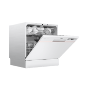 美的（Midea）洗碗机家用10套 嵌入式台式全自动洗碗机智能刷碗机二星消毒一键自清洁智能APP 【AQ80】10套大容量智能开门