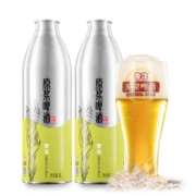 雪花鲜酿生啤 精酿原浆 高浓度13.5P  1L*2瓶