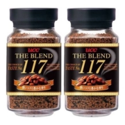 88VIP：UCC悠诗诗 117速溶黑咖啡90g×2瓶*2件+比比赞 网红日式小圆饼干500g*2件