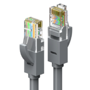 友博士 六类非屏蔽网线 高速宽带线 cat6千兆 家用网络连接线 灰色 20米