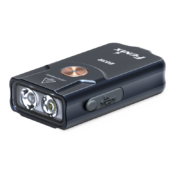 菲尼克斯（FENIX） E03R迷你手电筒青年夜读户外家用双光源小型强光钥匙扣便捷Type-c充电 官配(无充电线)【枪灰色】送一根充电线