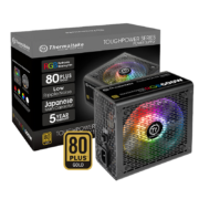 Tt（Thermaltake）额定500W Toughpower GX1 RGB 500 电脑电源（80PLUS金牌/256色灯效/日系主电容/温控）