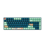 新贵（Newmen）GM1000 【不止青绿】三模热插拔机械键盘 办公/游戏键盘 RGB PBT键帽-凯华BOX白轴