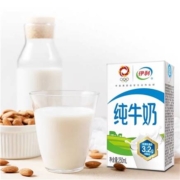 88VIP：伊利 无菌砖纯牛奶  250ml*21盒/整箱  *2箱