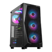 Tt（Thermaltake）途锐X3 黑色 机箱水冷电脑主机（支持ATX/铁网面板/亚克力侧透/办公游戏机箱/背线/U3）