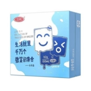 88vip：三元小方白纯牛奶200ml*24盒/箱 *2件