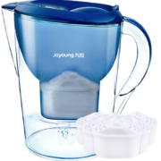 九阳（Joyoung）净水壶（1壶7芯套装）家用滤水壶 过滤净水器 B02(A)3.5L
