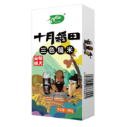 十月稻田 三色糙米480g（红米 黑米 糙米）真空包装 五谷杂粮