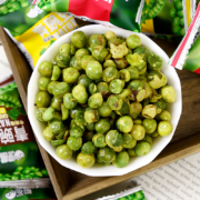 概率券、京喜APP: 零趣 青豆整箱500g 蒜香豌豆小包装