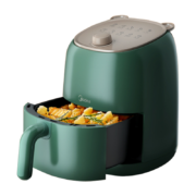 美的 (Midea) 空气炸锅 2.6L 容量 小巧 家用多功能 烘焙 不粘 低油轻脂 空气烤箱电炸锅KZ26E101