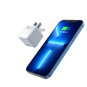 努比亚 方糖30W氮化镓GaN充电器27W/pd20W适用苹果快充iPhone14promax/13/12/8P/Pad华为小米Type-C充电头白