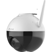 萤石摄像头 C8W  摄像头监控家用工业安防监控 无线WiFi室外双云台360°防尘防水莹石 【C8W-400万高清】4mm 标配无卡+30天云储存试用