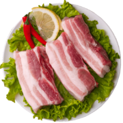 LONG DA 龙大 黑猪五花肉 400g*7件