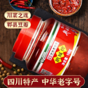 中华老字号，四川特产 鹃城牌 郫县红油豆瓣酱 500g
