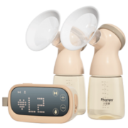 小雅象双边吸奶器电动变频无痛按摩集乳器挤奶器（奕畅PPSU）