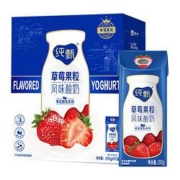 88VIP：MENGNIU 蒙牛 纯甄草莓果粒风味酸奶 200g*10包*3件