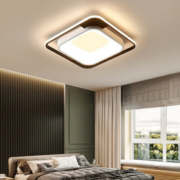PLUS会员！NVC Lighting 雷士照明 卧室灯方形 三色光 50w