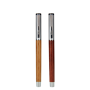 爱好（AIHAO）高端商务办公用品原木中性笔黑色笔芯0.5mm M1橡木1支