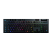 罗技（G）G913 TKL 无线蓝牙有线三模机械键盘 87键拉丝铝面板 RGB背光矮轴 无数字键盘 C轴（类青轴）