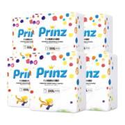 王子婴儿prinz拉拉裤小枫铃成长裤XXXL84片(18kg以上）婴儿尿不湿瞬吸干爽超薄透气