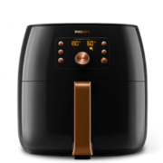 飞利浦（PHILIPS）空气炸锅 家用7.3L大容量智能感应黑科技一键识别不用翻面 减少90%油脂 旗舰款HD9860